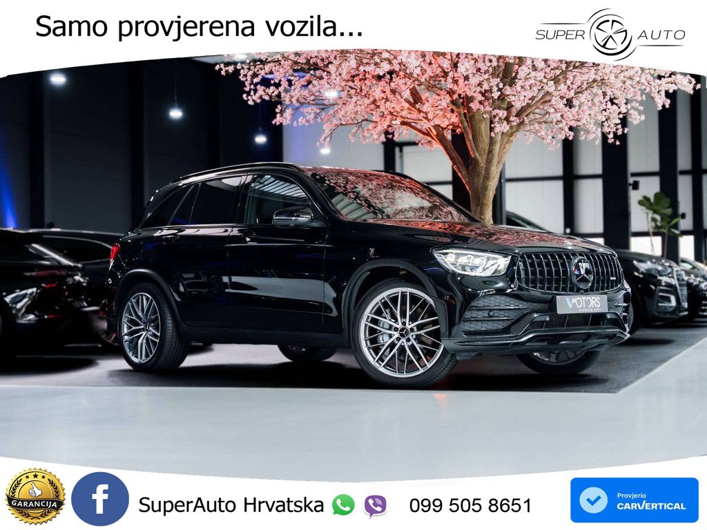 Mercedes AMG GLC 43 V6 (390 KS) 4MATIC TCT ZRAČNI+ACC+GR SJED+KAM+PANO