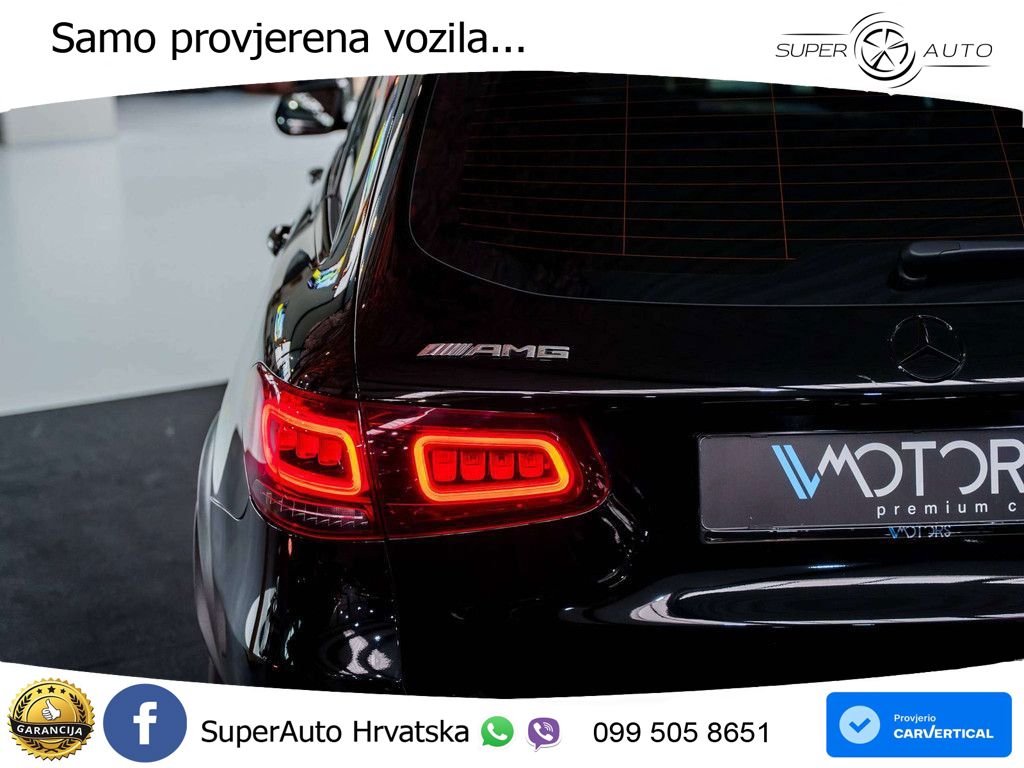 Mercedes AMG GLC 43 V6 (390 KS) 4MATIC TCT ZRAČNI+ACC+GR SJED+KAM+PANO
