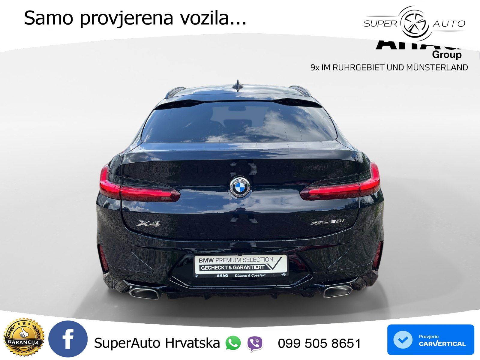 BMW X4 20i (184 KS) xDrive Steptronic M Sport LED+GR SJED+ACC