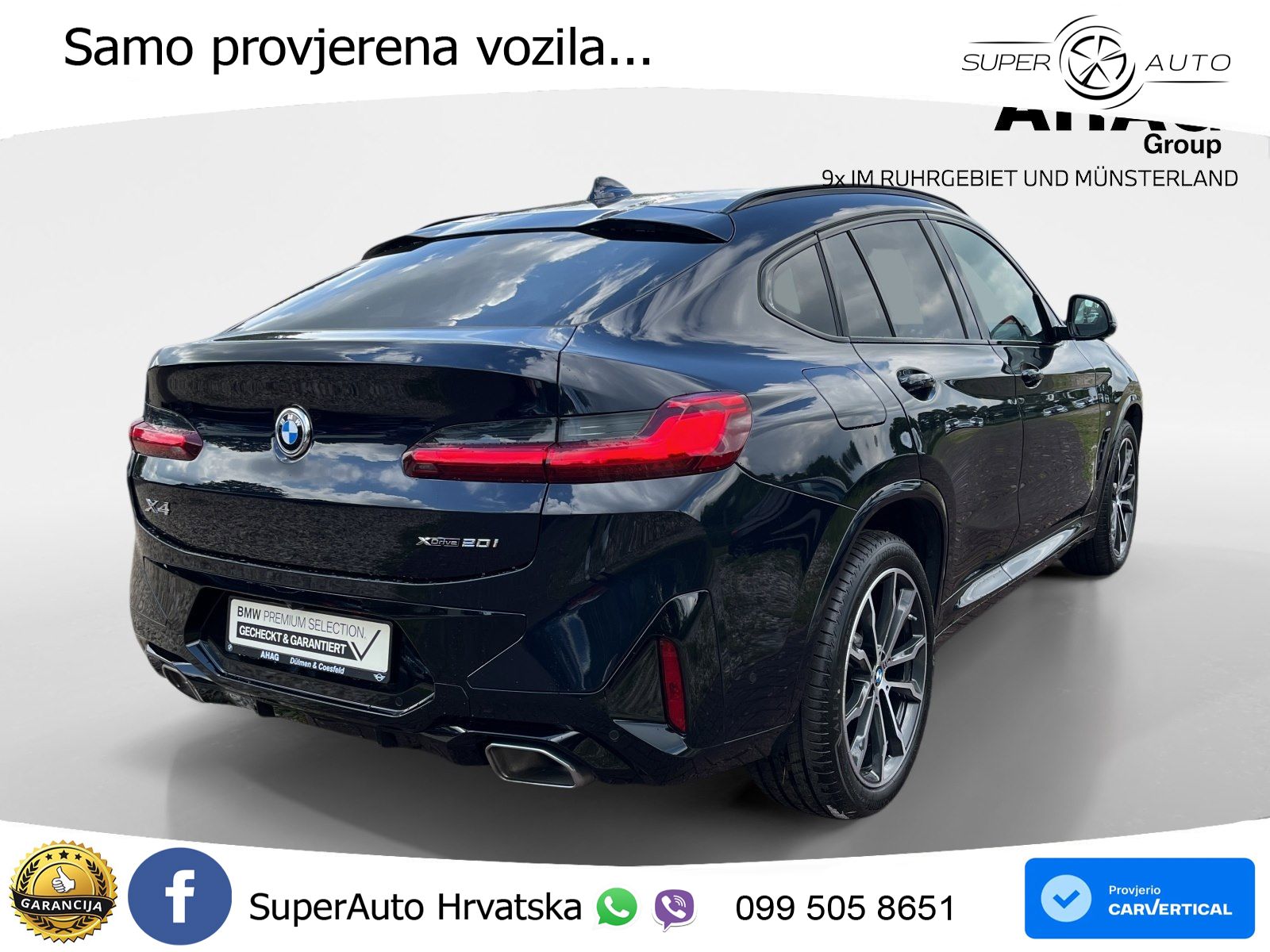 BMW X4 20i (184 KS) xDrive Steptronic M Sport LED+GR SJED+ACC