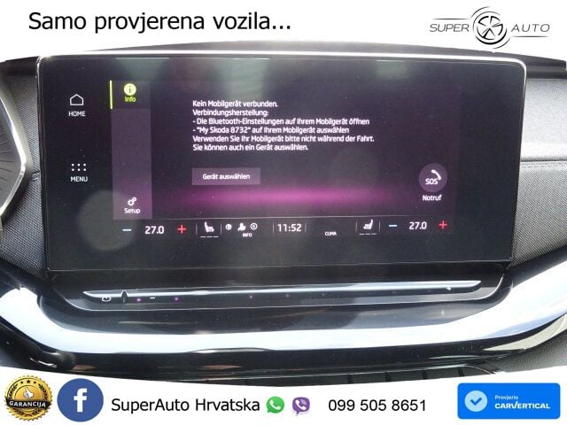 Škoda Octavia Combi 2.0 TDI (150 KS) DSG SportLine LED+GR SJED+ACC