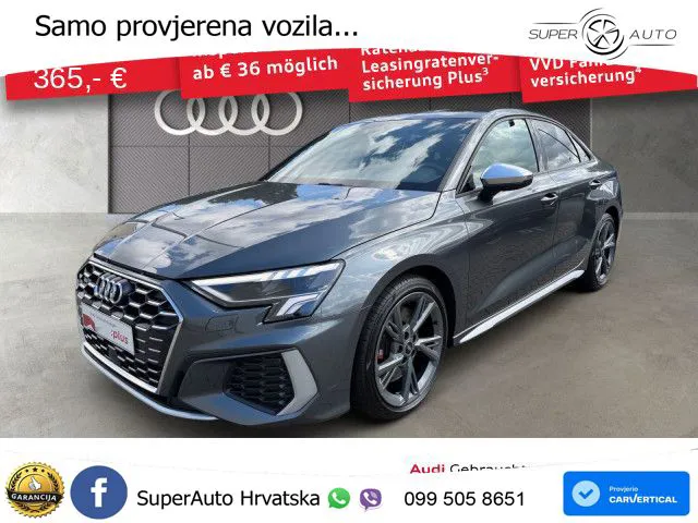 Audi S3 Limuzina 2.0 TFSI (310 KS) quattro S tronic LED+GR SJED+ACC