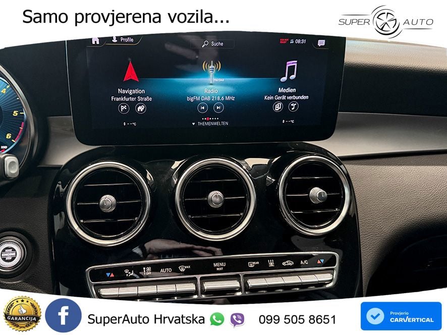 Mercedes GLC 220d (194 KS) 4MATIC G-TRONIC LED+GR SJED+ACC