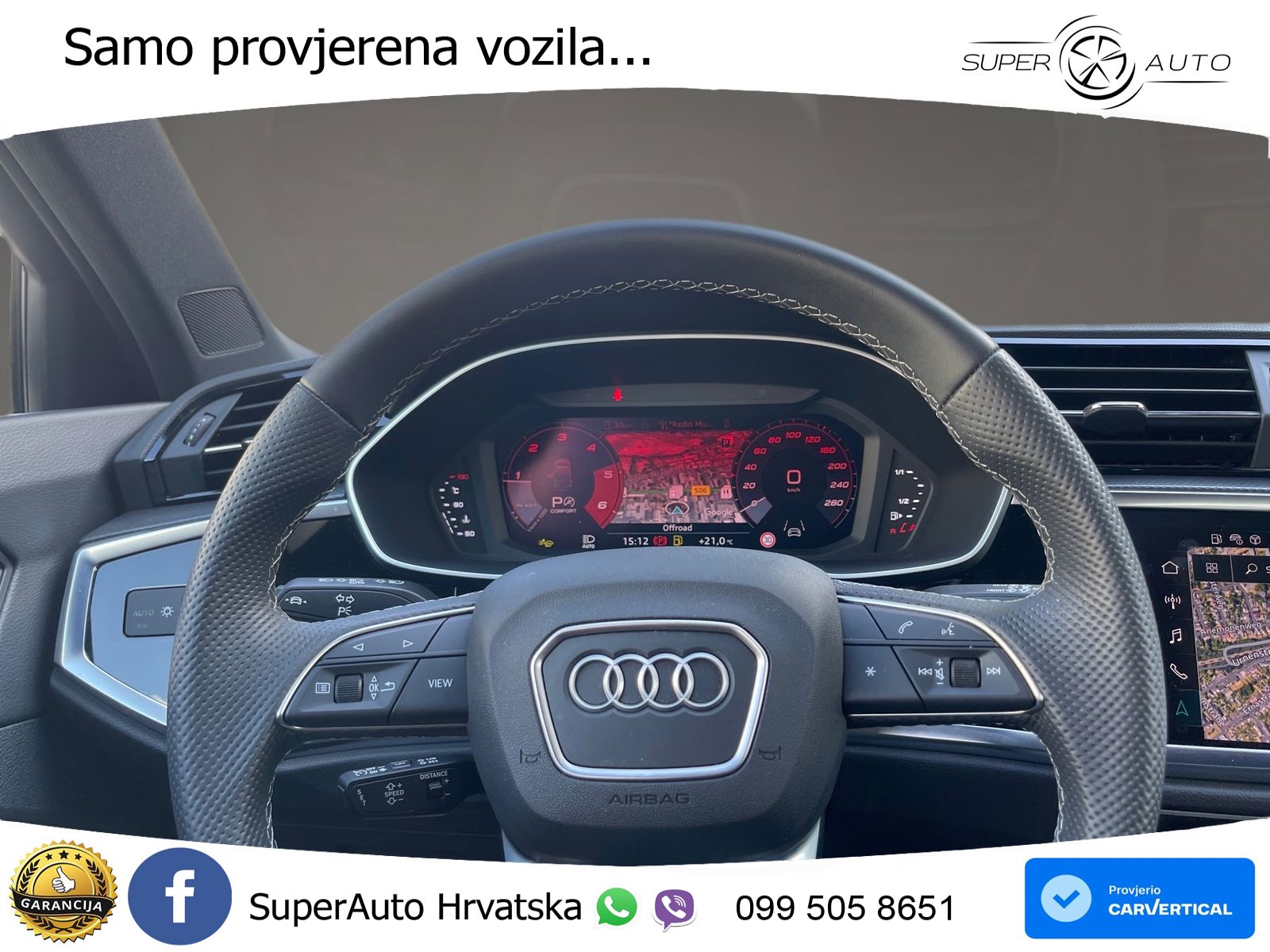 Audi Q3 Sportback 35 TDI (150 KS) S tronic S line LED+GR SJED+ACC