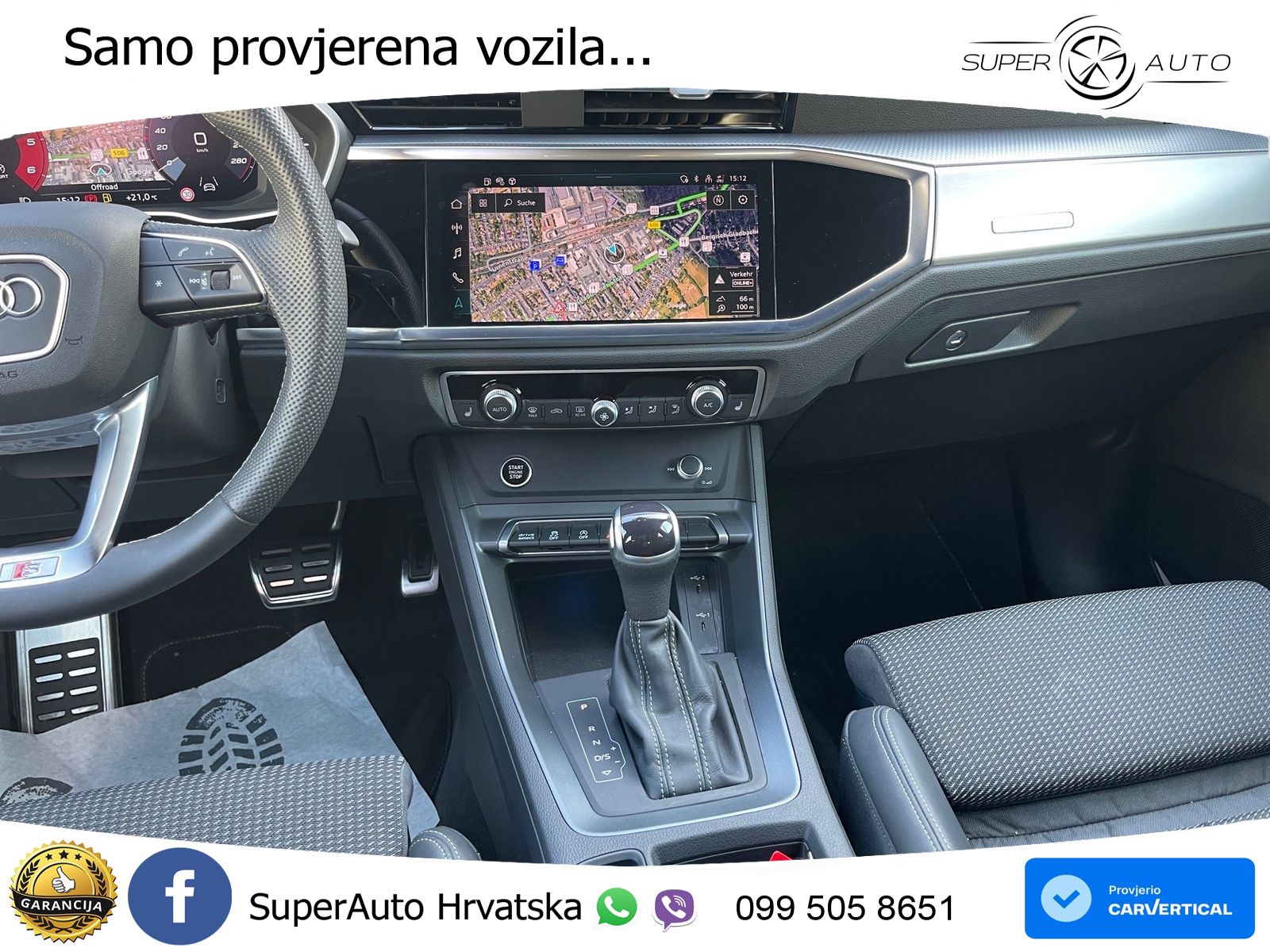 Audi Q3 Sportback 35 TDI (150 KS) S tronic S line LED+GR SJED+ACC