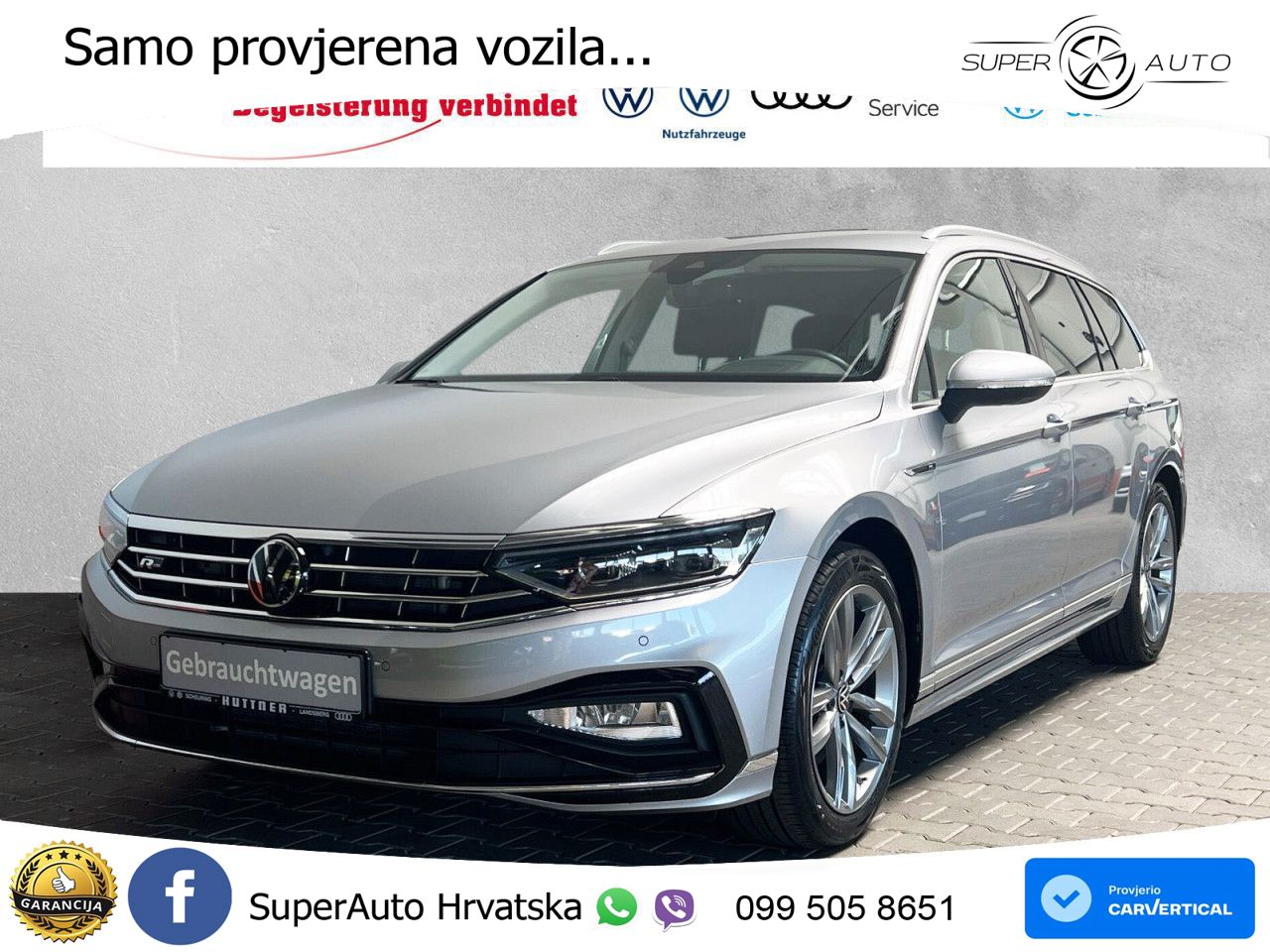 Volkswagen Passat Variant 2.0 TDI (200 KS) DSG R-Line MATRIX+GR SJED+KAM