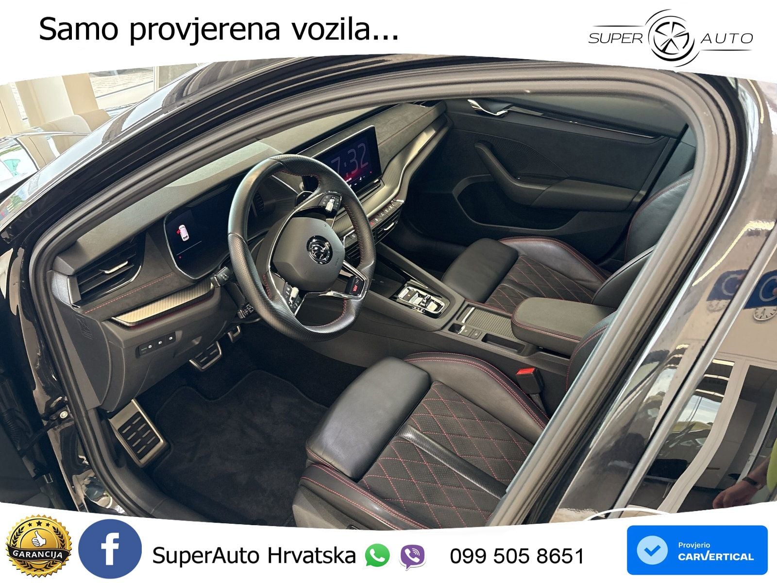 Škoda Octavia Combi RS 2.0 TDI (200 KS) 4x4 DSG LED+GR SJED+ACC