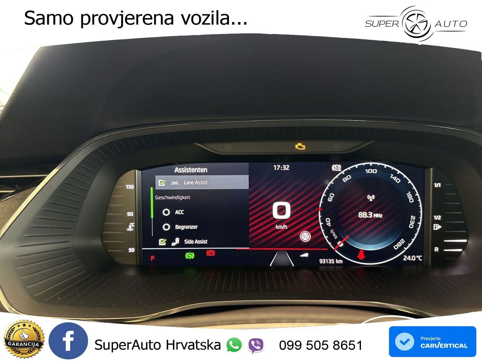 Škoda Octavia Combi RS 2.0 TDI (200 KS) 4x4 DSG LED+GR SJED+ACC