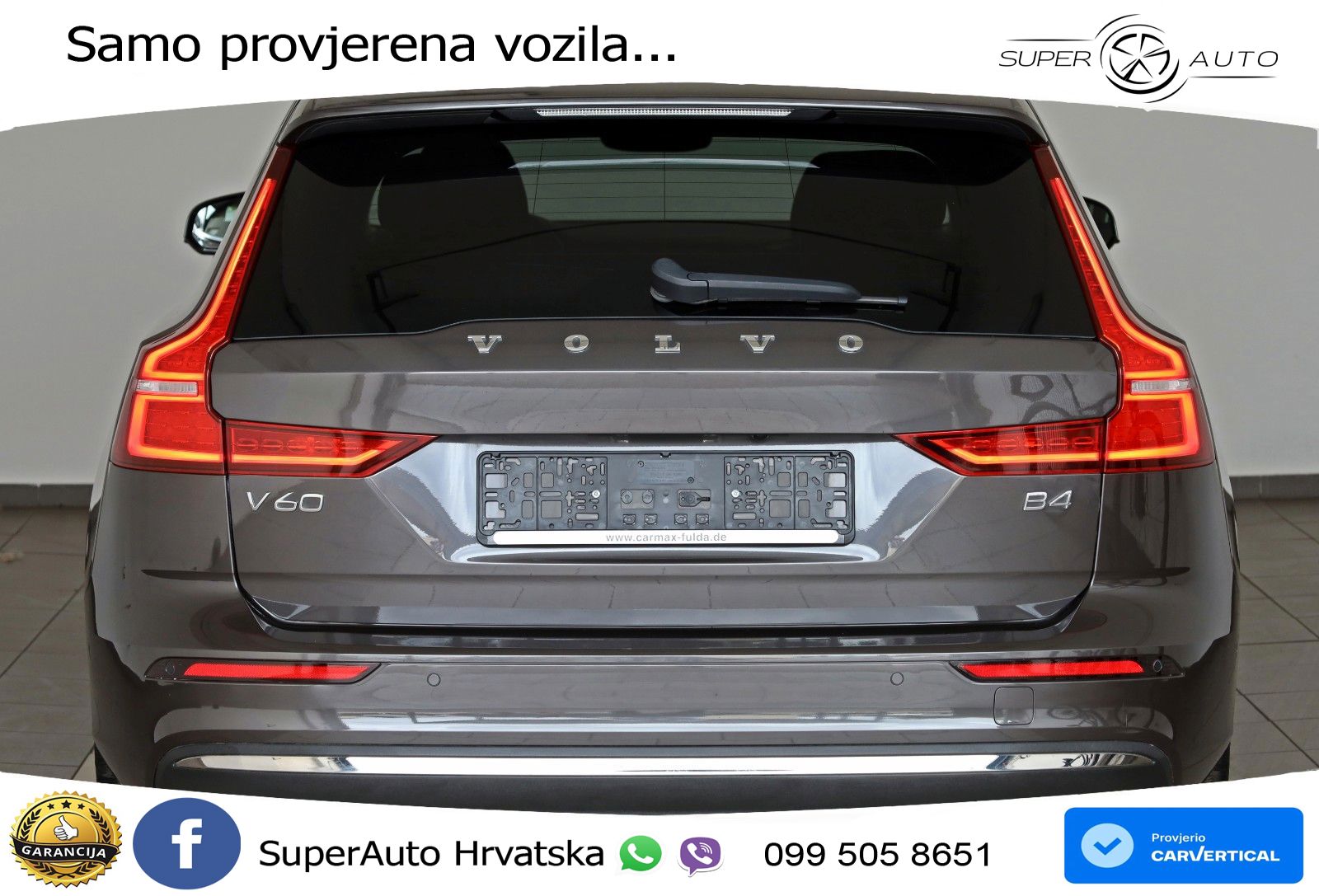 Volvo V60 2.0 B4 Diesel Geartronic LED+GR SJED+ACC