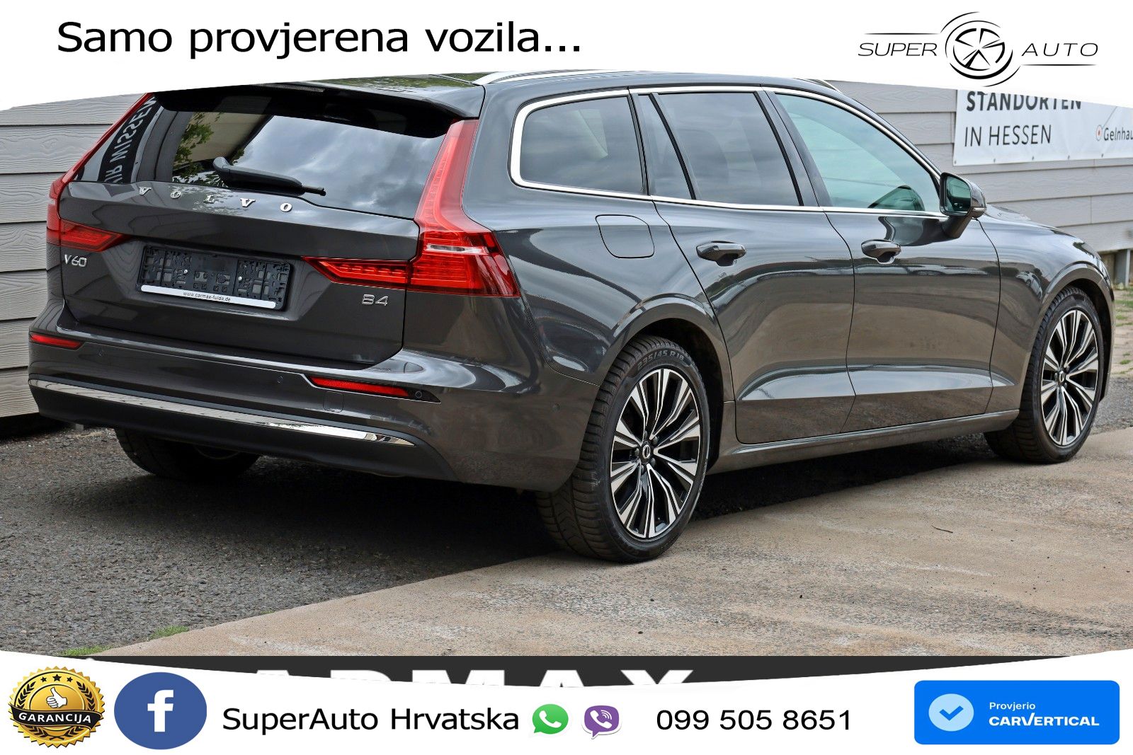 Volvo V60 2.0 B4 Diesel Geartronic LED+GR SJED+ACC