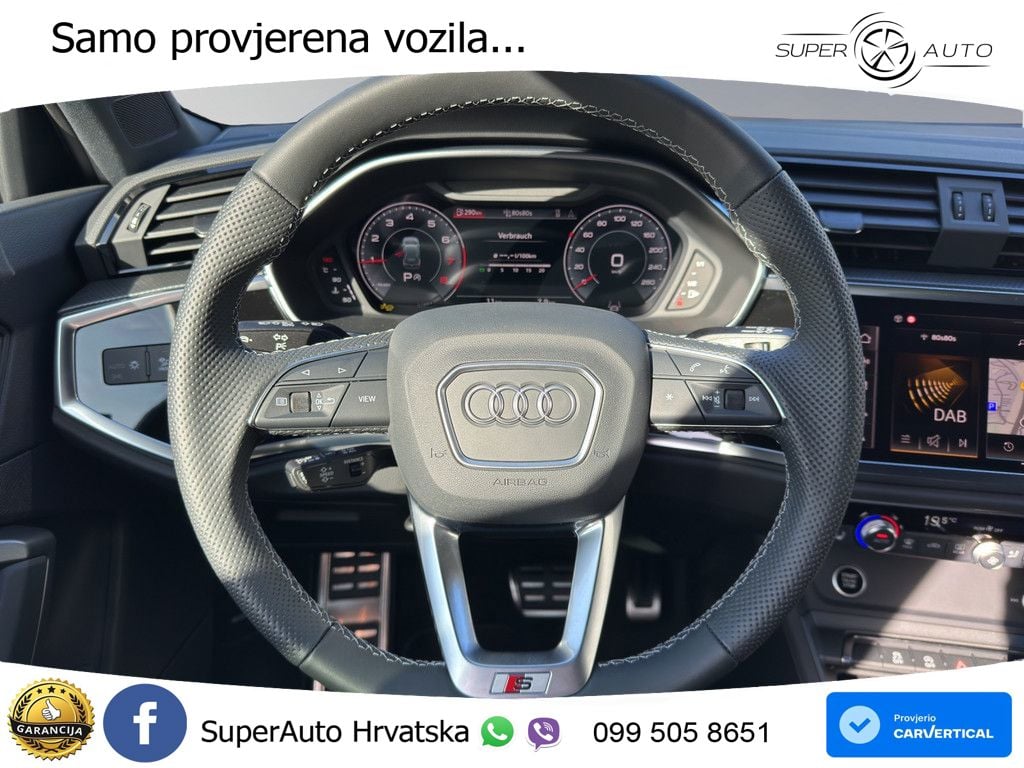 Audi Q3 35 TFSI (150 KS) S tronic S line MATRIX+GR SJED+KAM