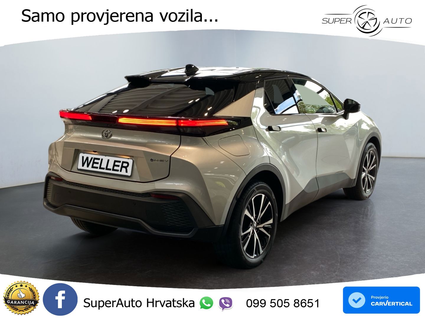 Toyota C-HR 2.0 (223 KS) PHEV e-CVT Teamplayer LED+GR SJED+ACC