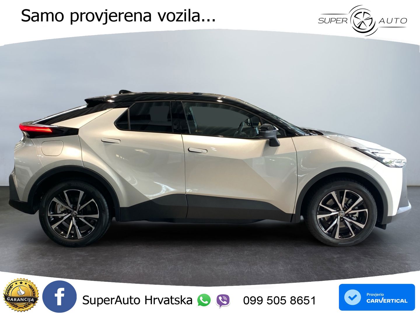 Toyota C-HR 2.0 (223 KS) PHEV e-CVT Teamplayer LED+GR SJED+ACC