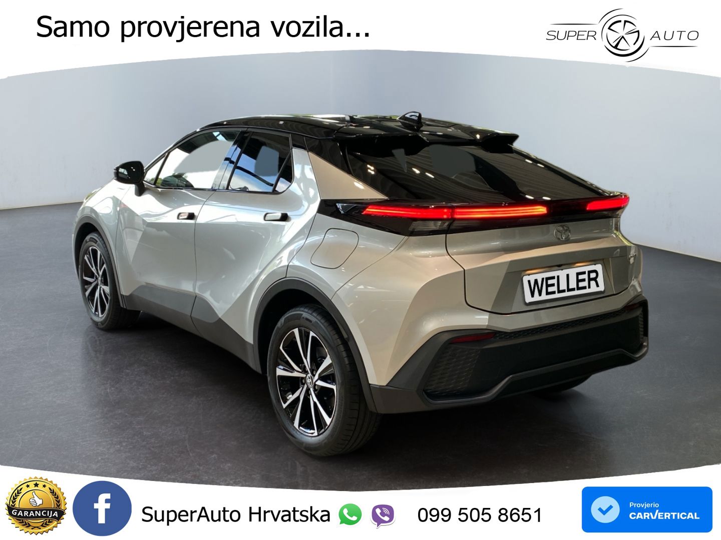 Toyota C-HR 2.0 (223 KS) PHEV e-CVT Teamplayer LED+GR SJED+ACC