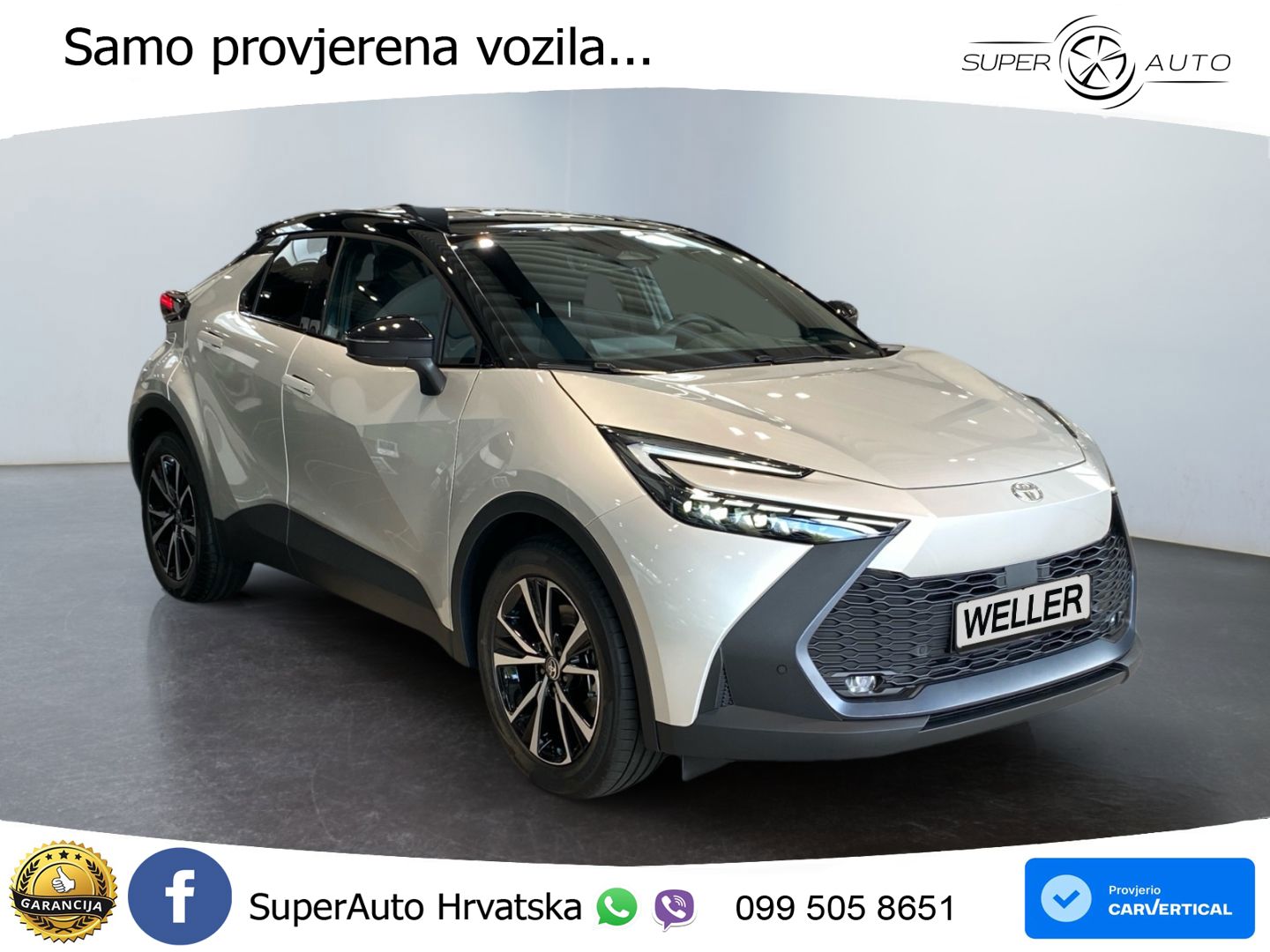 Toyota C-HR 2.0 (223 KS) PHEV e-CVT Teamplayer LED+GR SJED+ACC