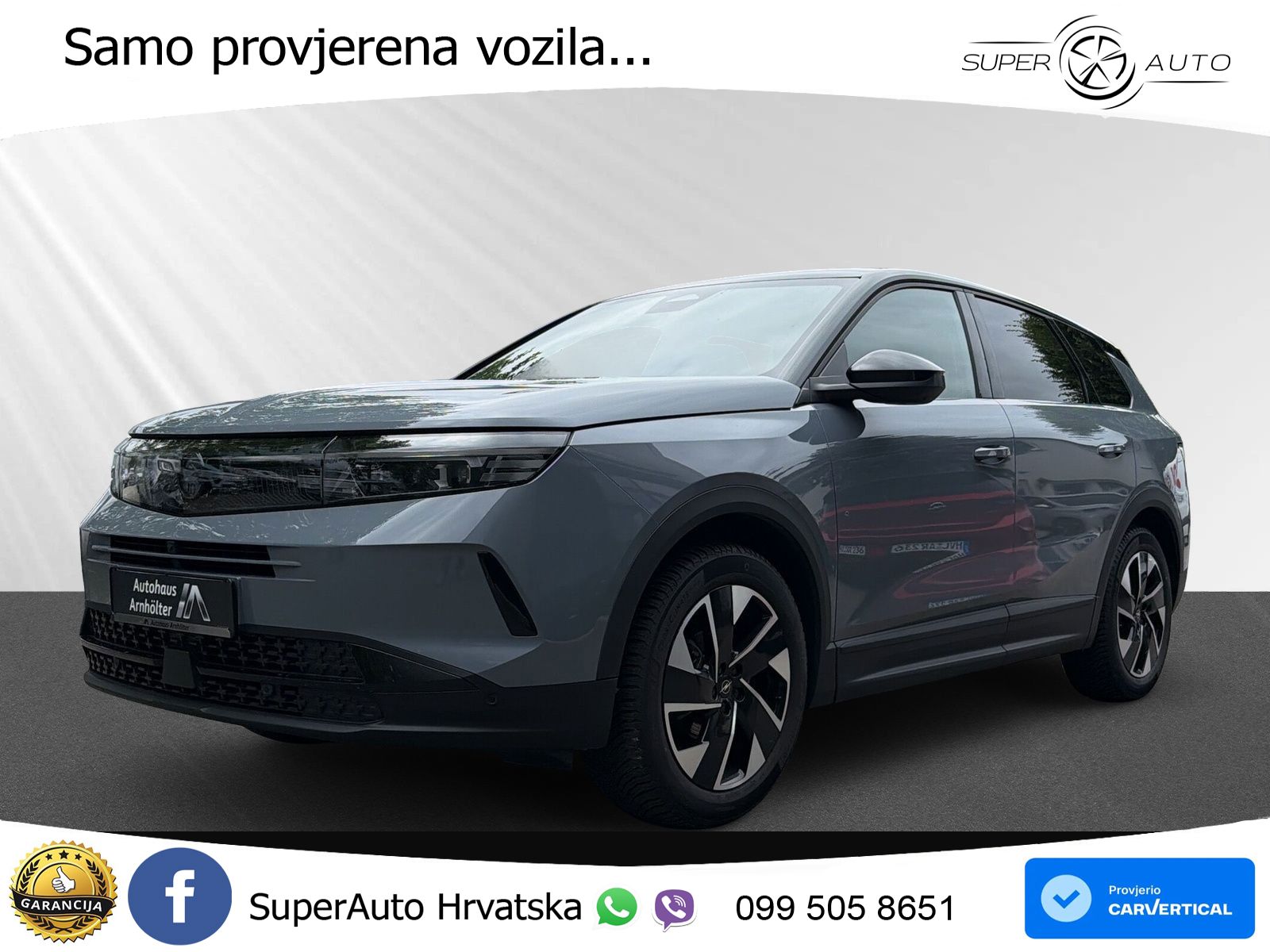 Opel Grandland 1.2 Turbo (136 KS)  e-DCT GS LED+GR SJED+ACC