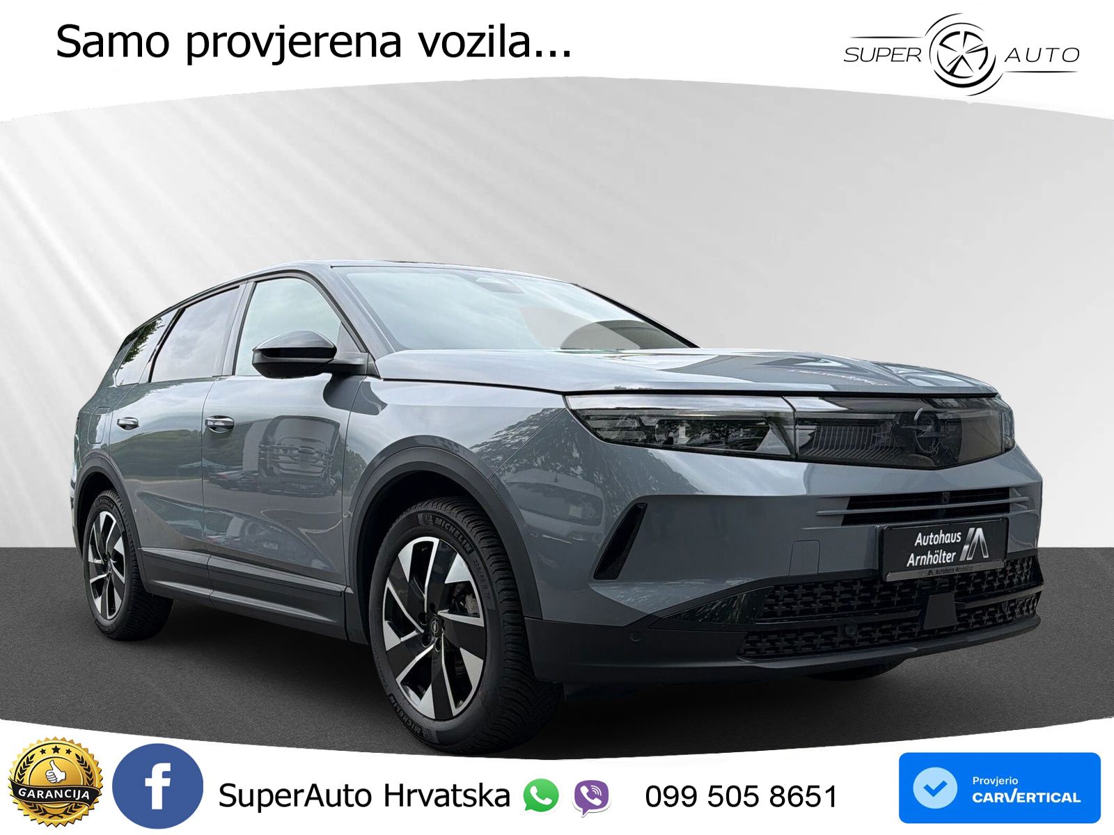 Opel Grandland 1.2 Turbo (136 KS)  e-DCT GS LED+GR SJED+ACC