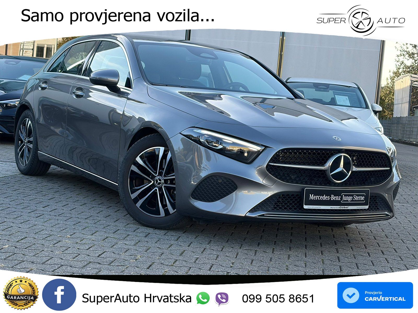 Mercedes-Benz A 200 7G-DCT LED+GR SJED+ACC