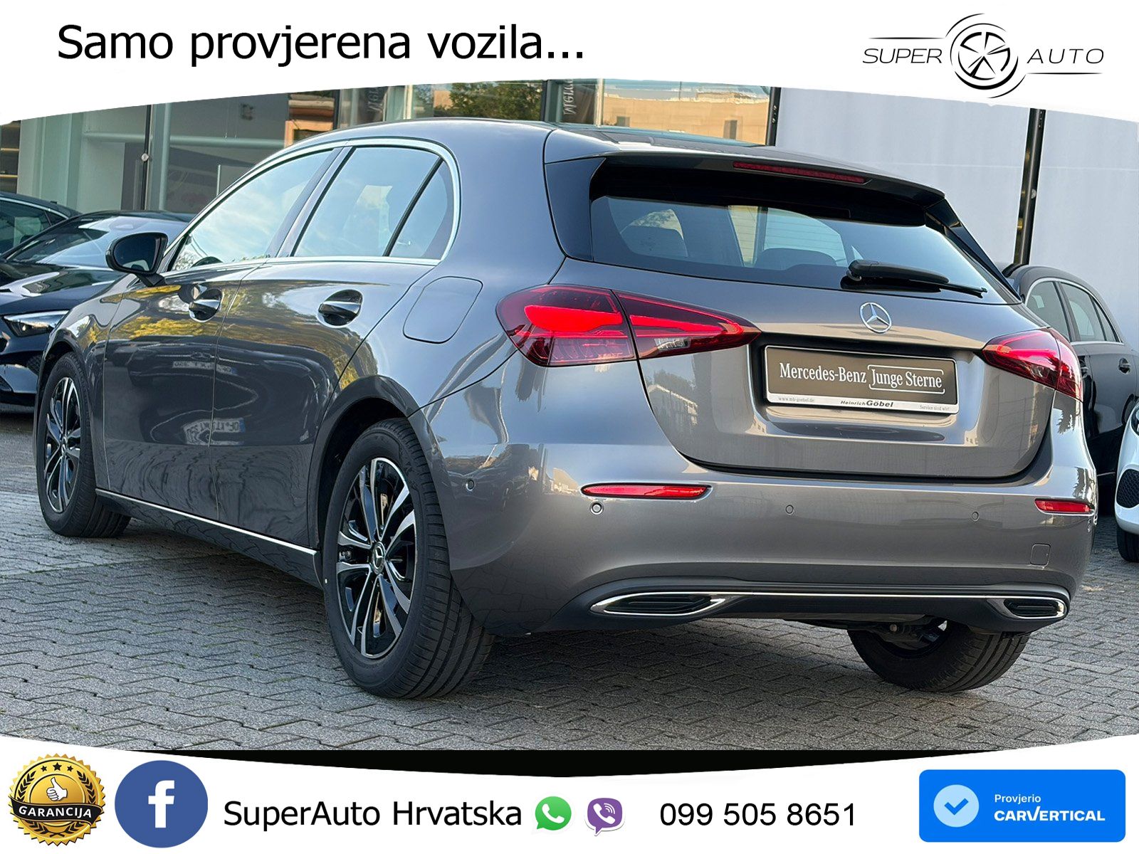 Mercedes-Benz A 200 7G-DCT LED+GR SJED+ACC