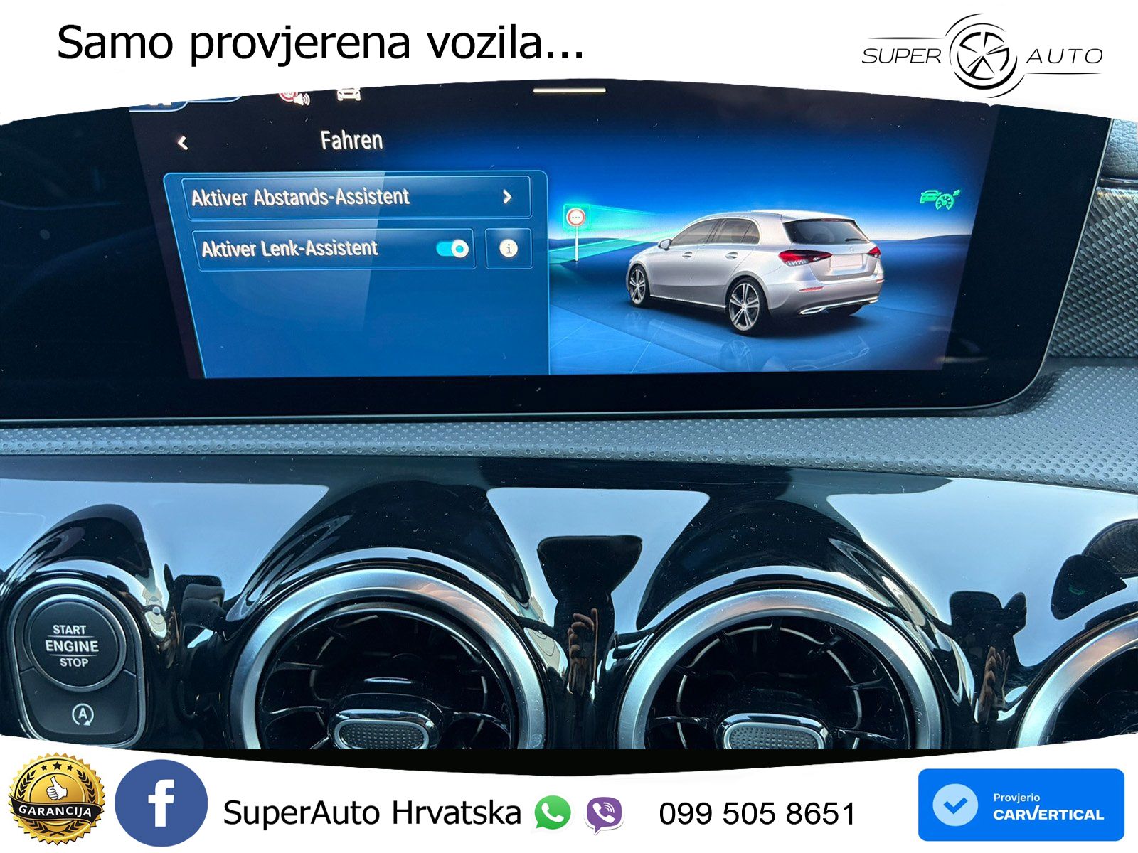 Mercedes-Benz A 200 7G-DCT LED+GR SJED+ACC