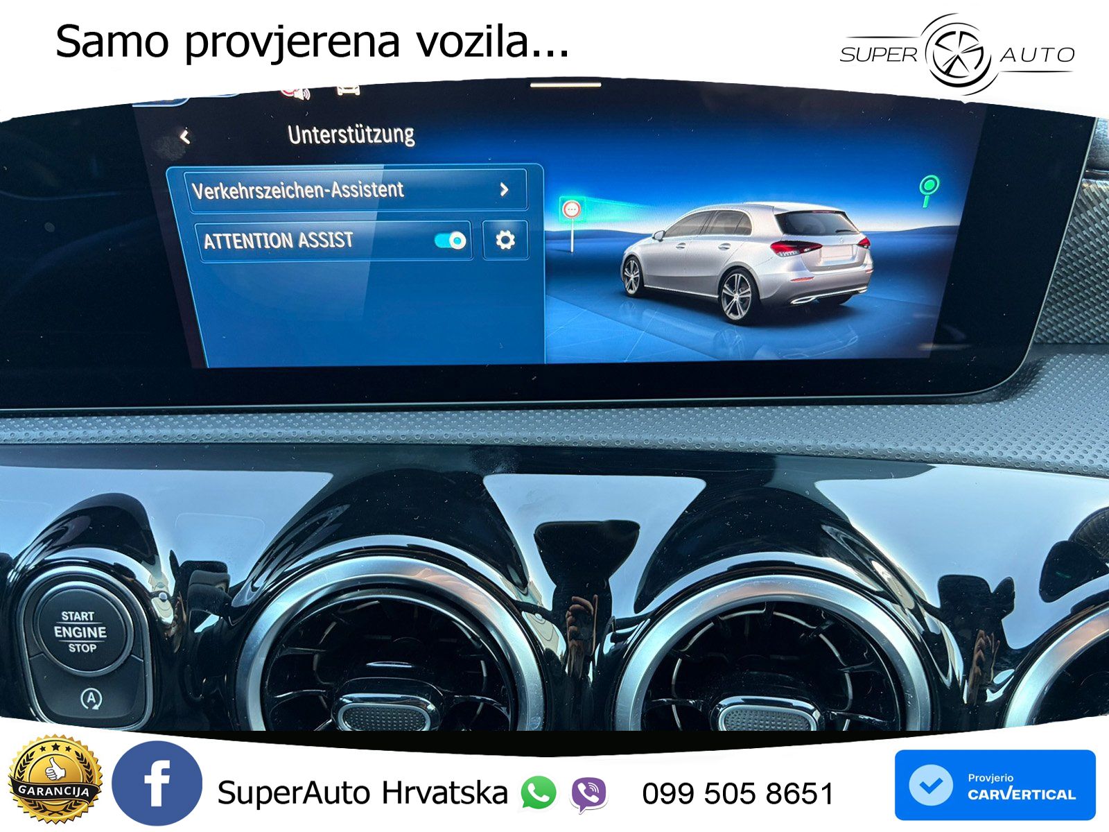 Mercedes-Benz A 200 7G-DCT LED+GR SJED+ACC