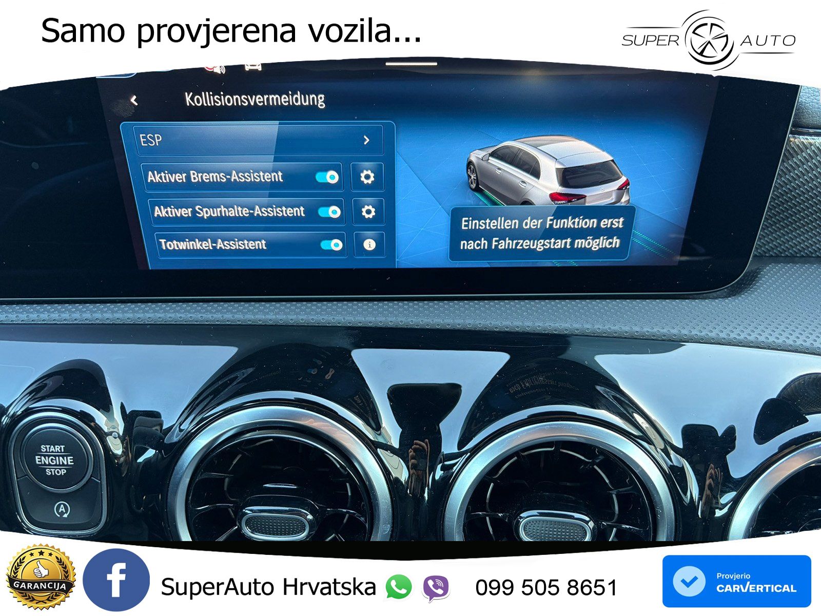 Mercedes-Benz A 200 7G-DCT LED+GR SJED+ACC