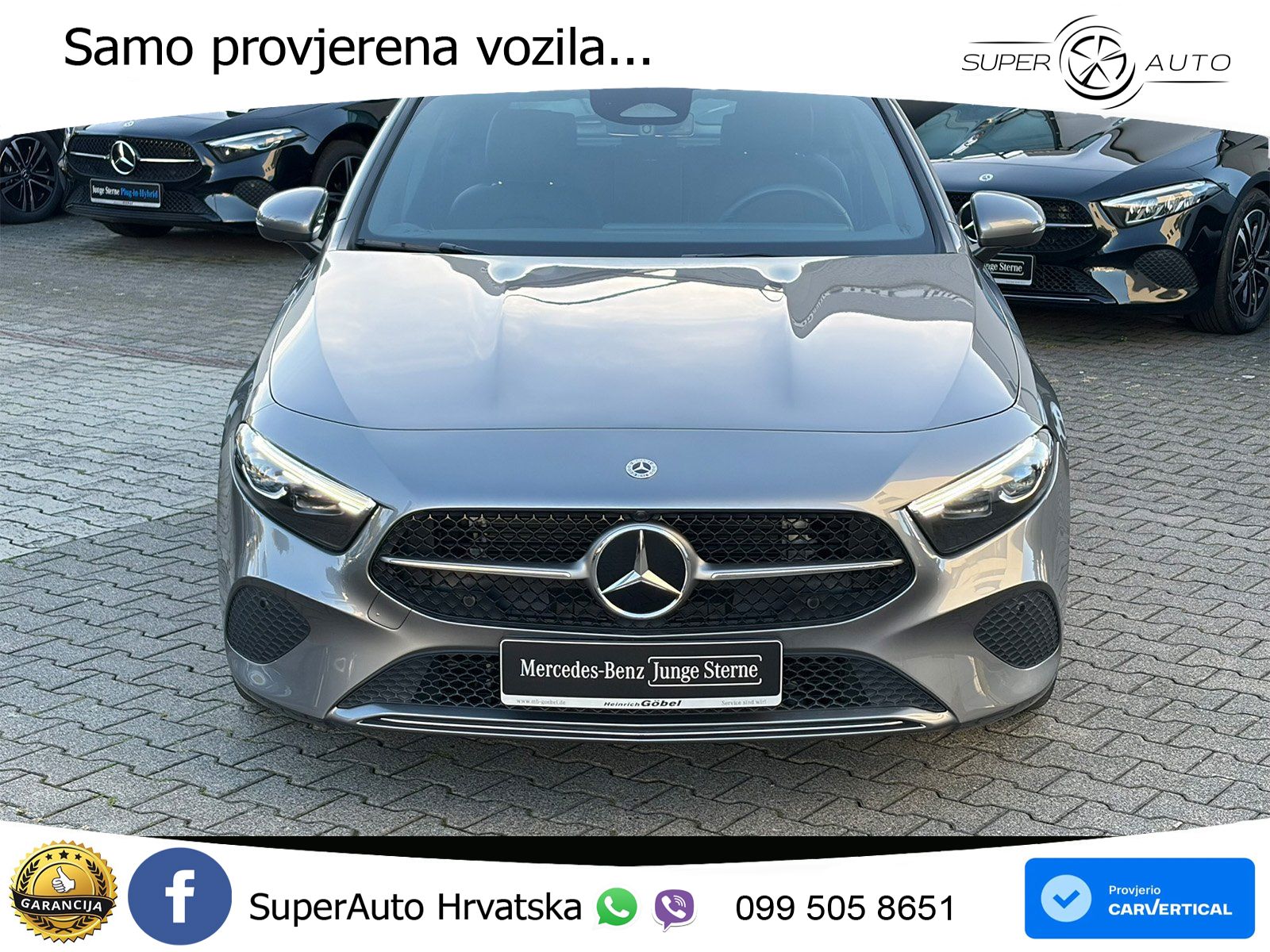 Mercedes-Benz A 200 7G-DCT LED+GR SJED+ACC