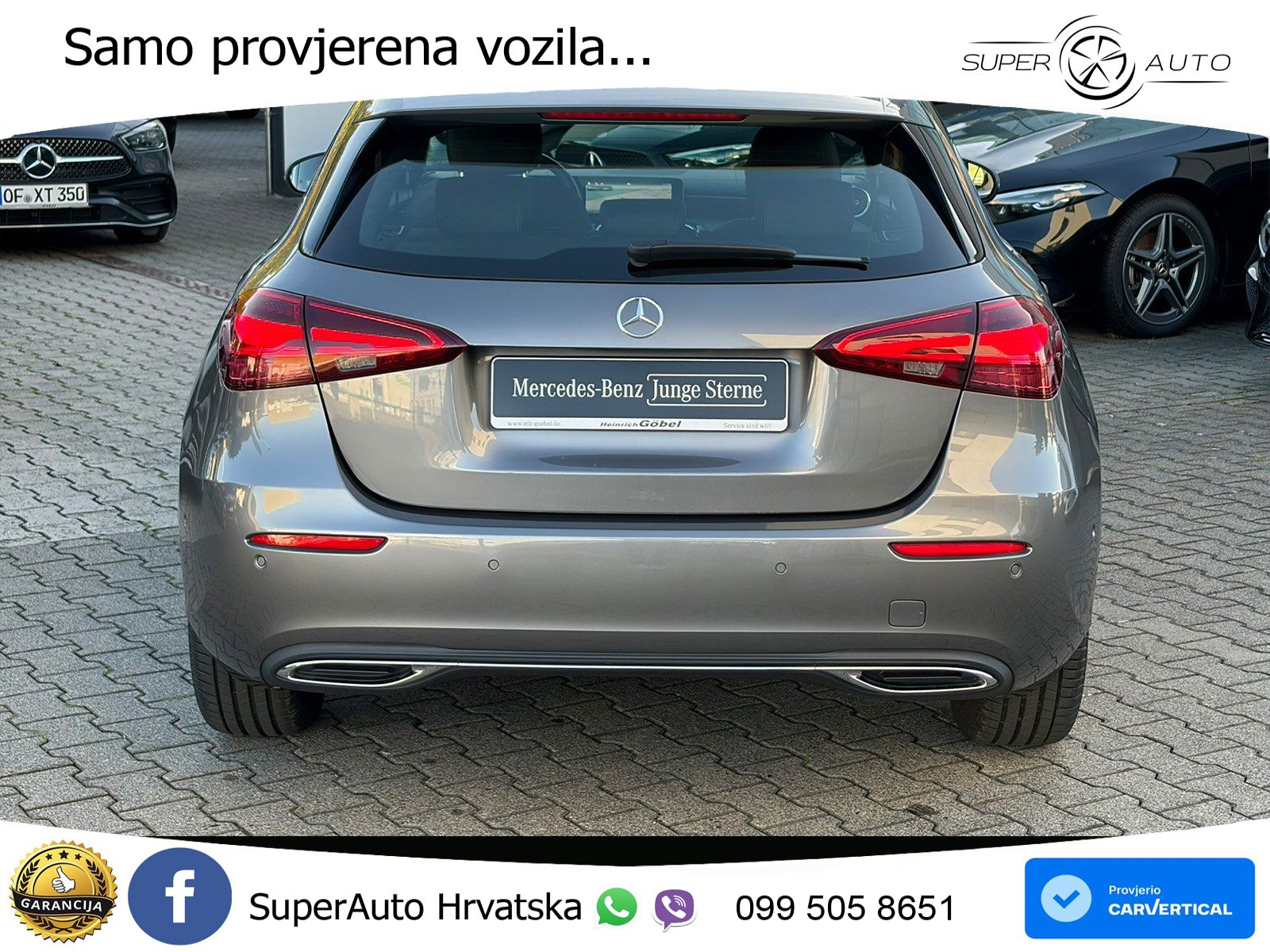 Mercedes-Benz A 200 7G-DCT LED+GR SJED+ACC