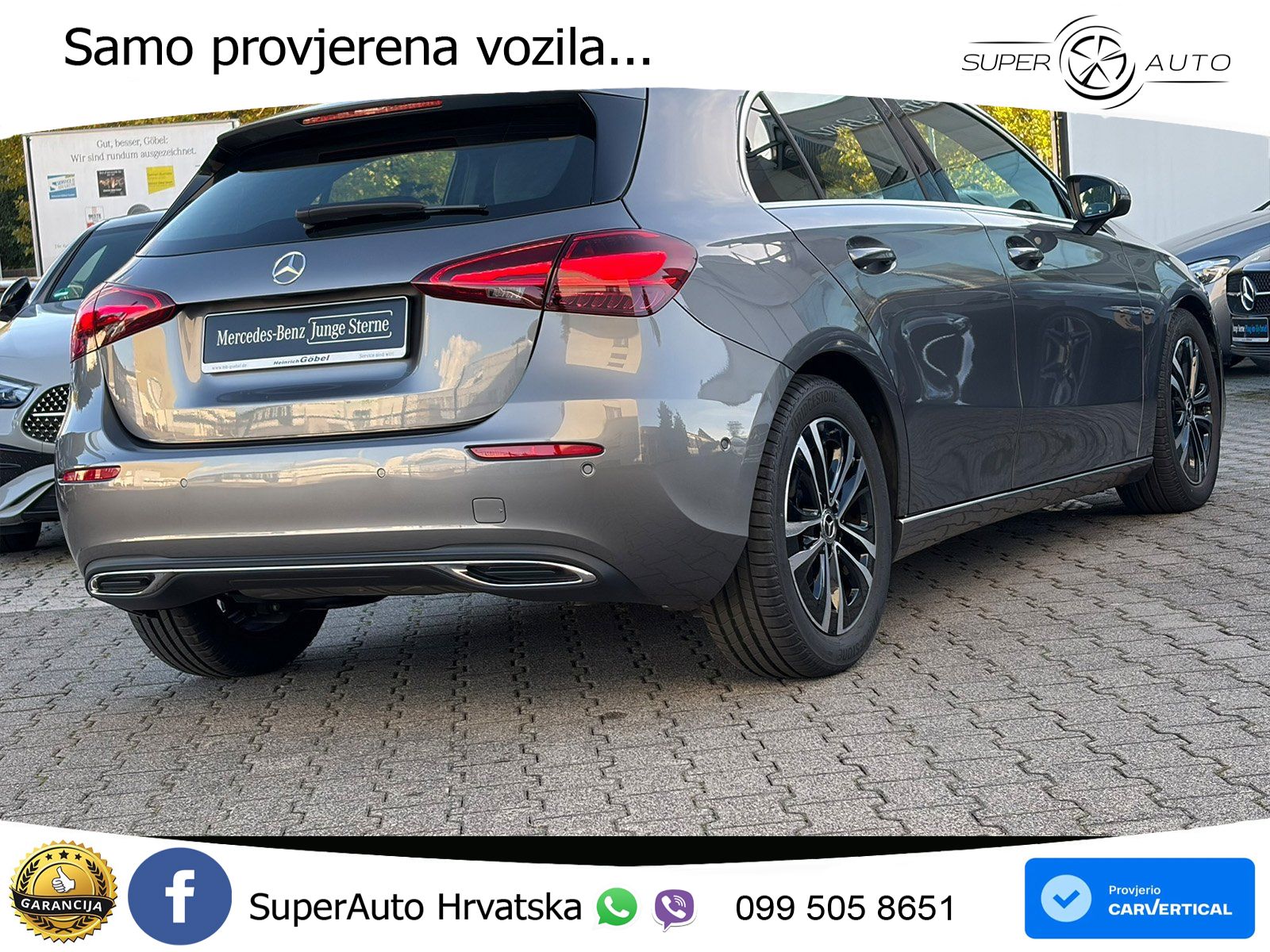 Mercedes-Benz A 200 7G-DCT LED+GR SJED+ACC