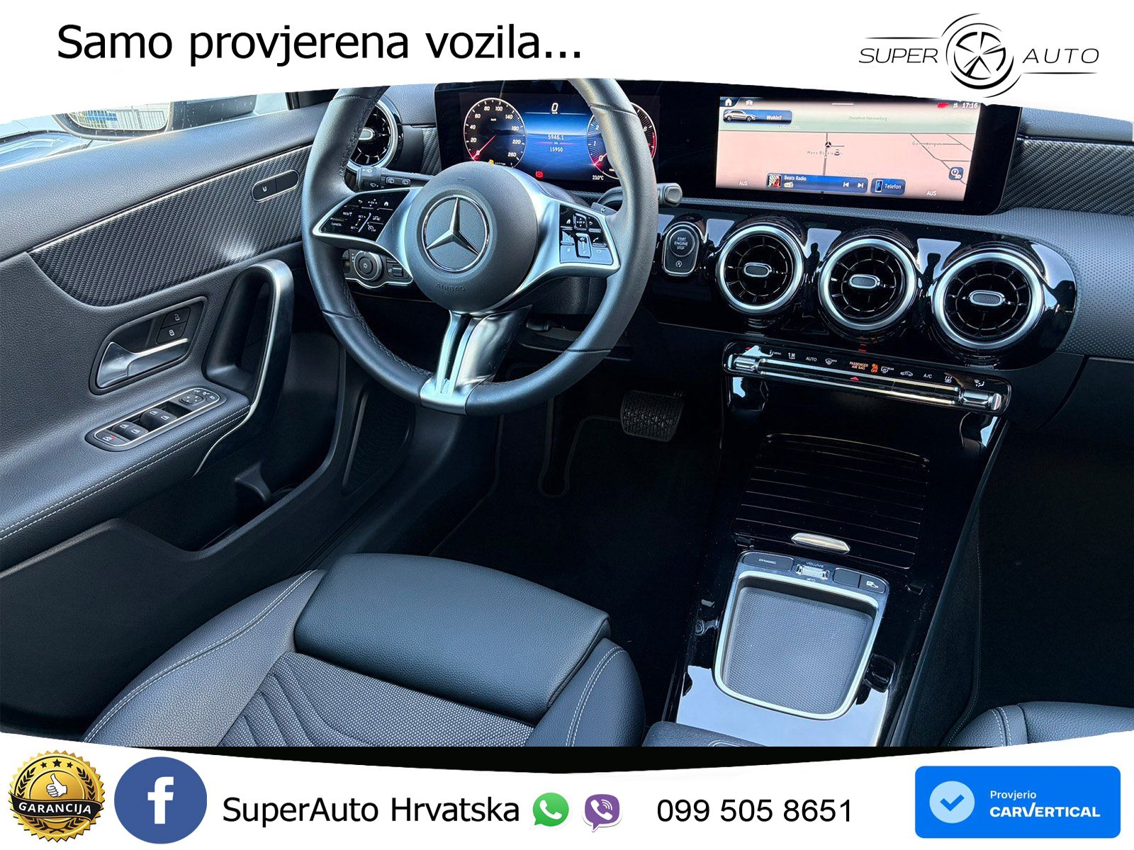 Mercedes-Benz A 200 7G-DCT LED+GR SJED+ACC