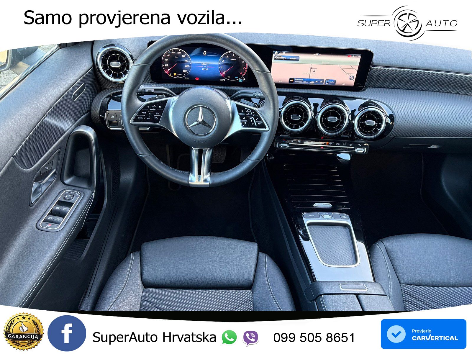 Mercedes-Benz A 200 7G-DCT LED+GR SJED+ACC