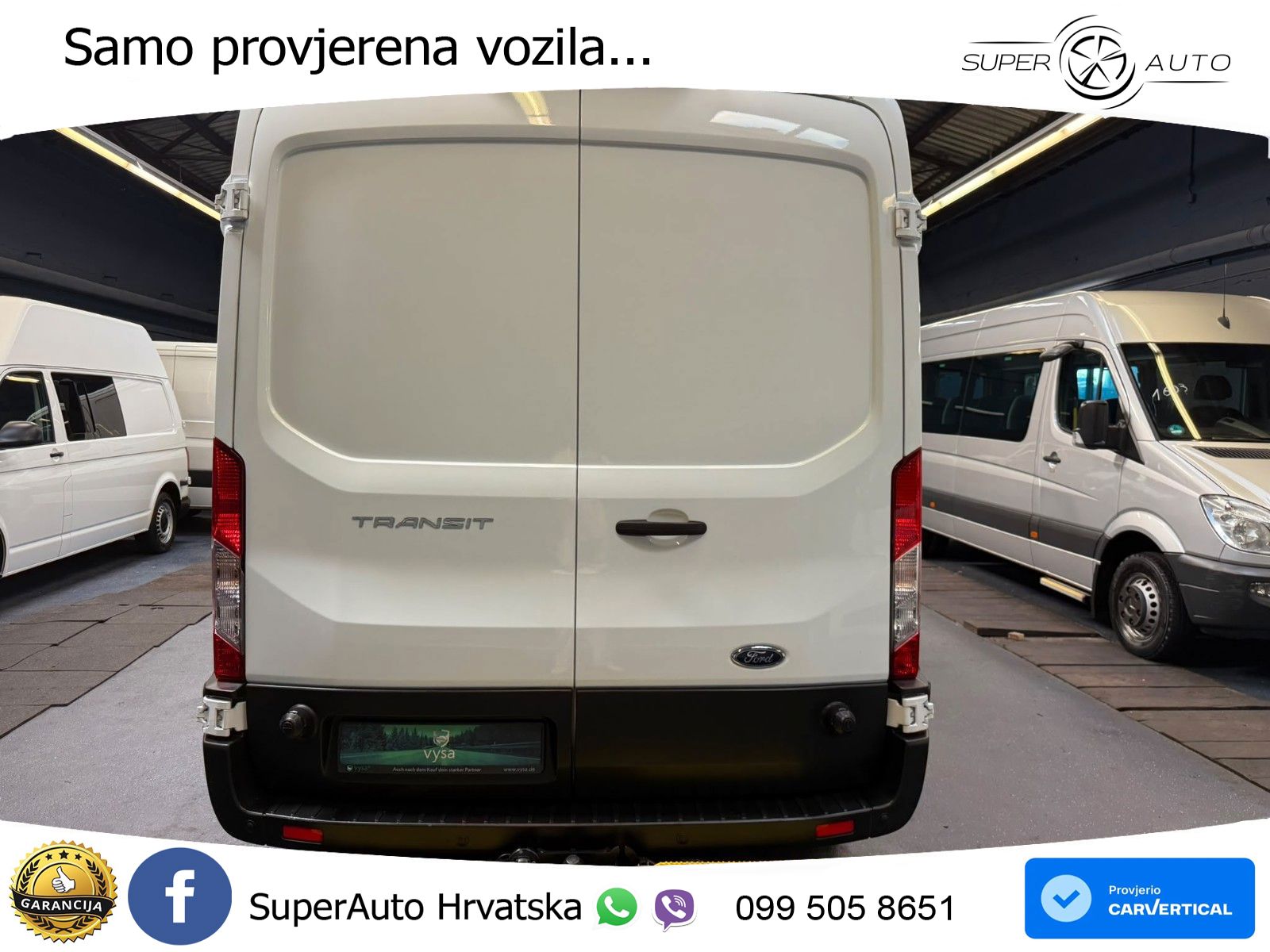 Ford Transit Kasten L3H2 Klima Tempomat R-CAM AHK SHZ 131 KS