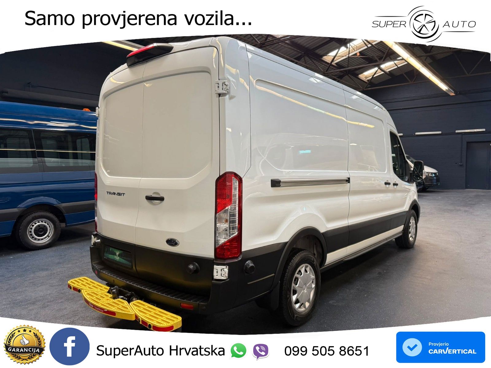 Ford Transit Kasten L3H2 Klima Tempomat R-CAM AHK SHZ 131 KS
