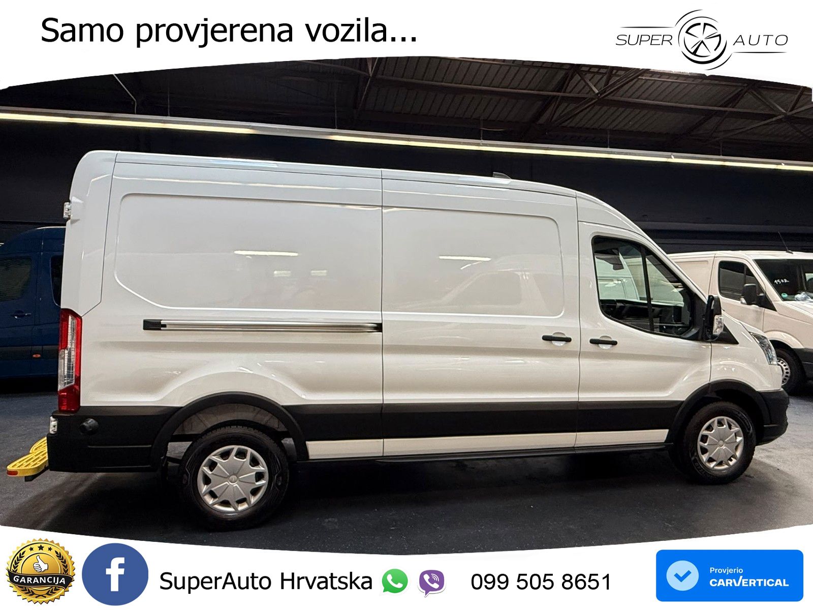 Ford Transit Kasten L3H2 Klima Tempomat R-CAM AHK SHZ 131 KS