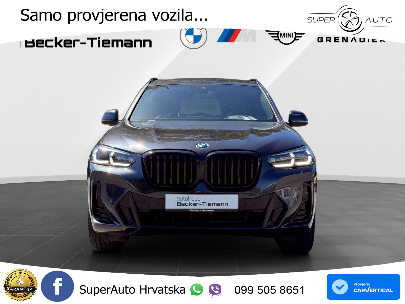 BMW X3 20d xDrive Steptronic M Sport LED+GR SJED+ACC