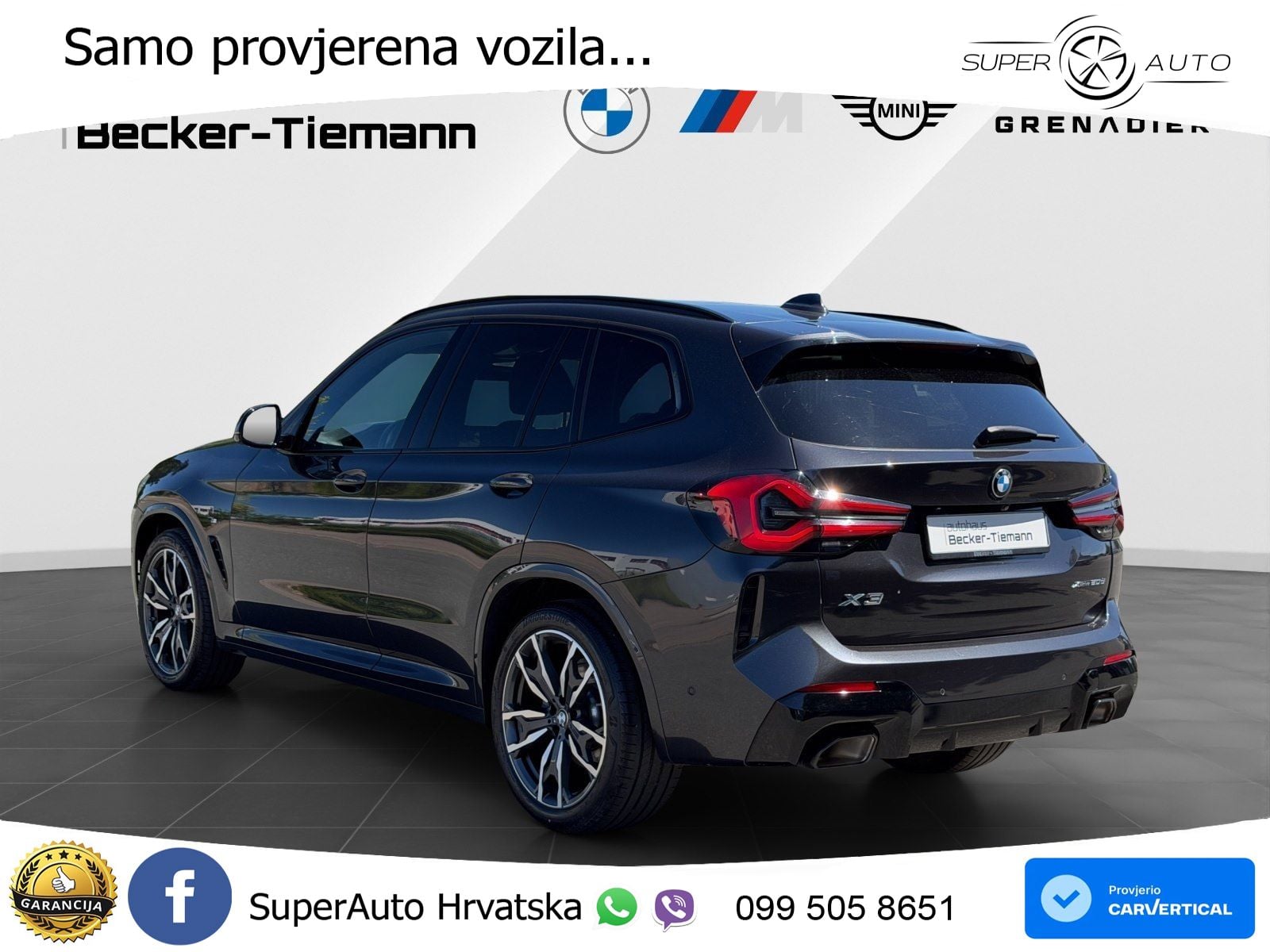 BMW X3 20d xDrive Steptronic M Sport LED+GR SJED+ACC