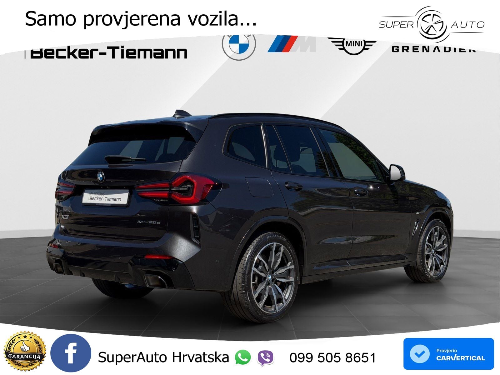 BMW X3 20d xDrive Steptronic M Sport LED+GR SJED+ACC