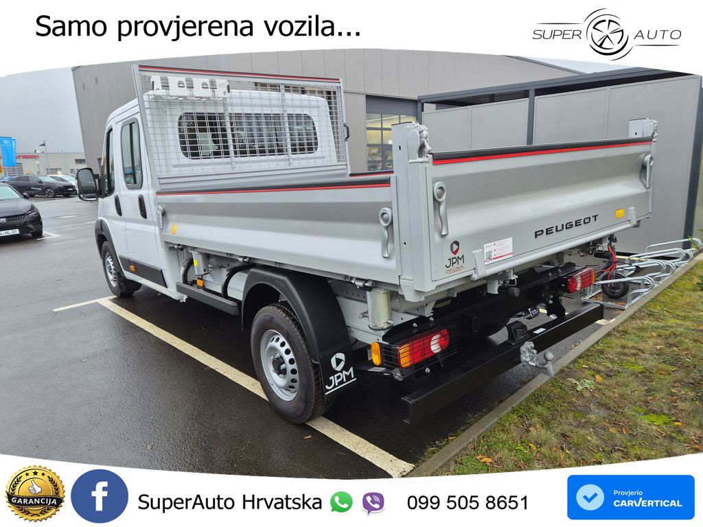 Peugeot Boxer Kipper DoKa 3.5T L3 Heavy 3-Seiten-Kipper 179 KS