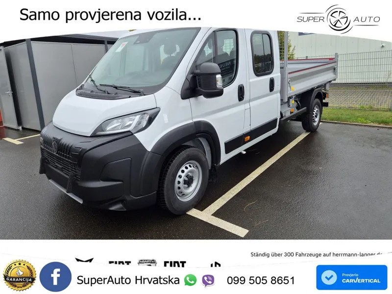 Peugeot Boxer Kipper DoKa 3.5T L3 Heavy 3-Seiten-Kipper 179 KS
