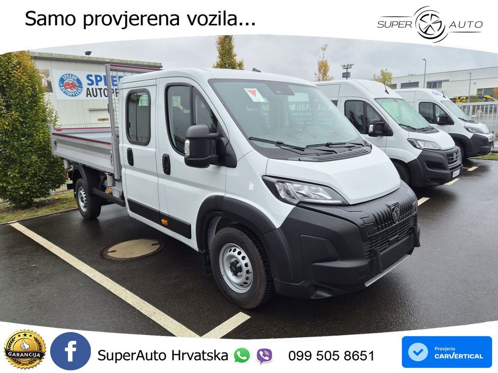 Peugeot Boxer Kipper DoKa 3.5T L3 Heavy 3-Seiten-Kipper 179 KS