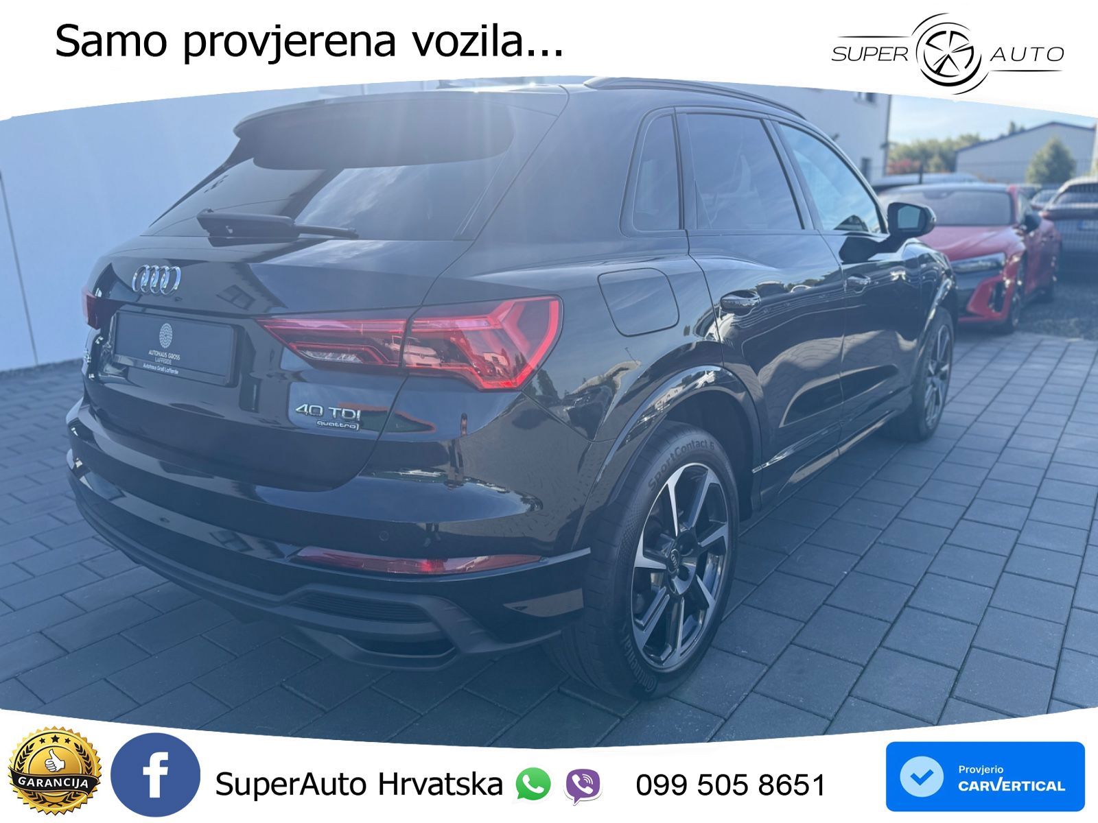 Audi Q3 40 TDI (200 KS) quattro S tronic S line