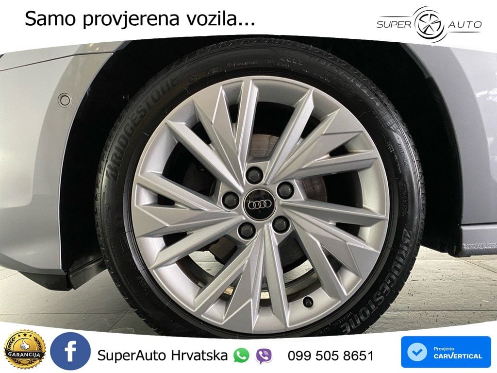 Audi A3 Limuzina 35 TFSI (150 KS) S tronic advanced LED+GR SJED+ACC