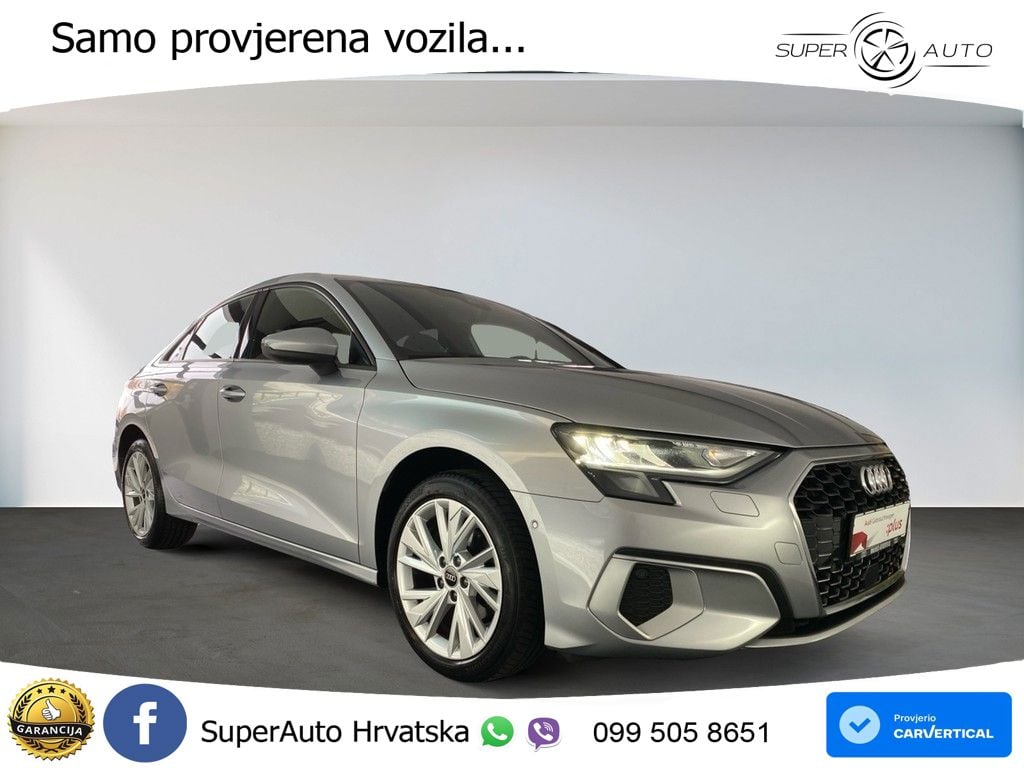 Audi A3 Limuzina 35 TFSI (150 KS) S tronic advanced LED+GR SJED+ACC