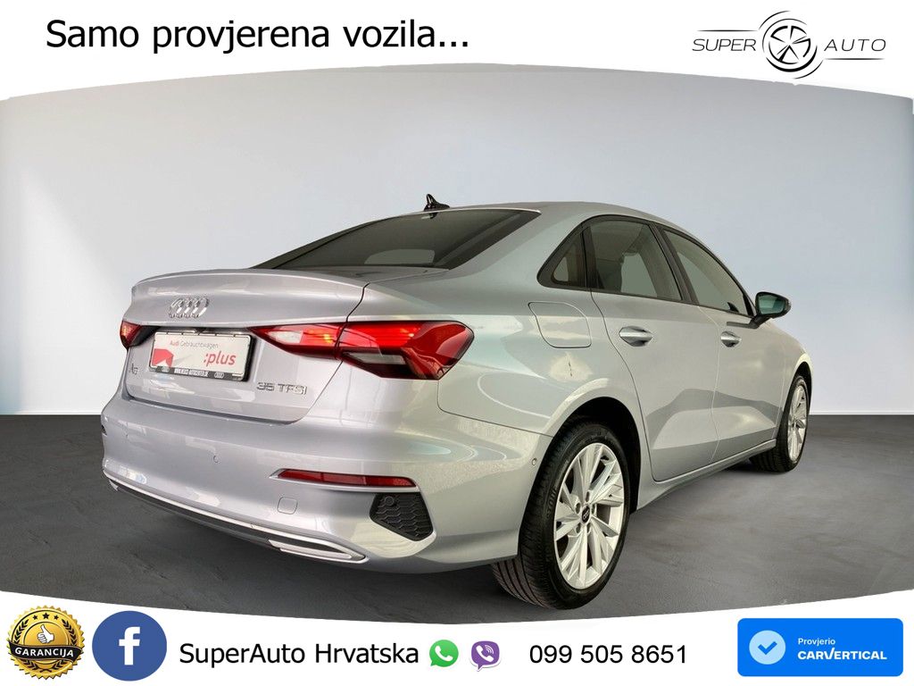 Audi A3 Limuzina 35 TFSI (150 KS) S tronic advanced LED+GR SJED+ACC