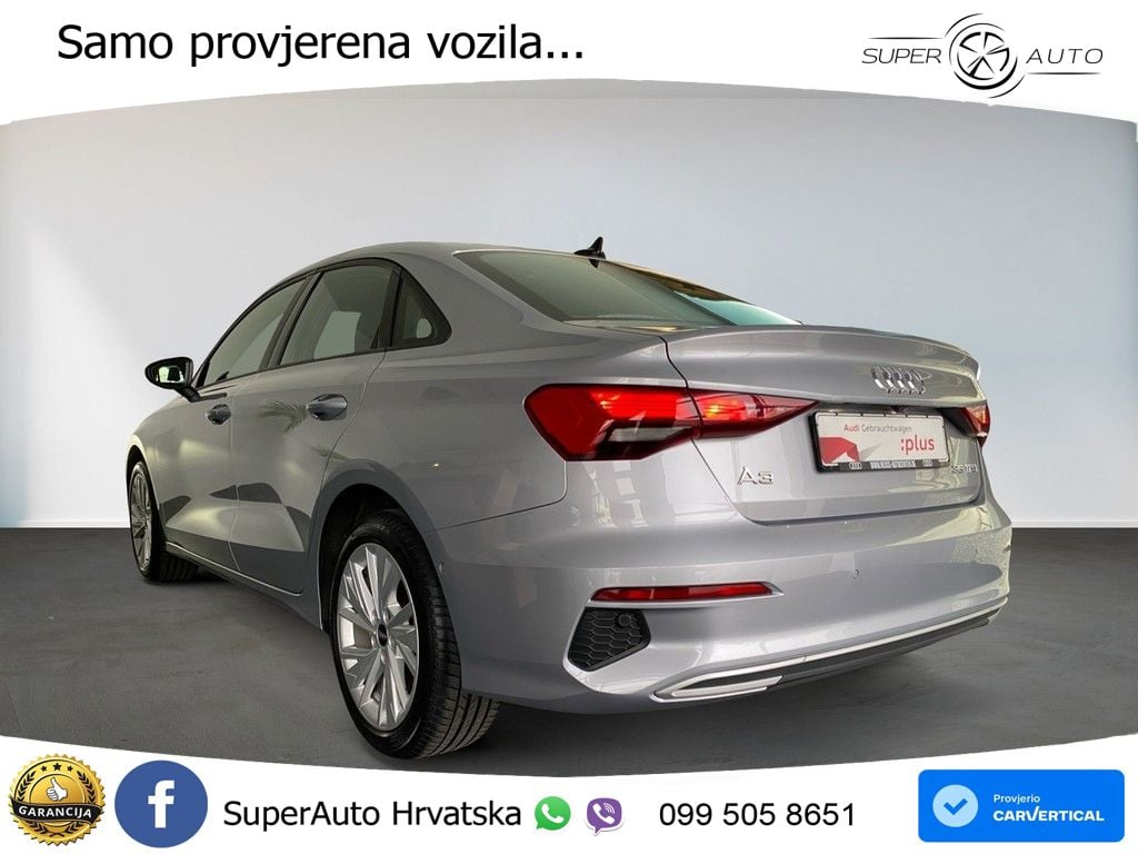 Audi A3 Limuzina 35 TFSI (150 KS) S tronic advanced LED+GR SJED+ACC