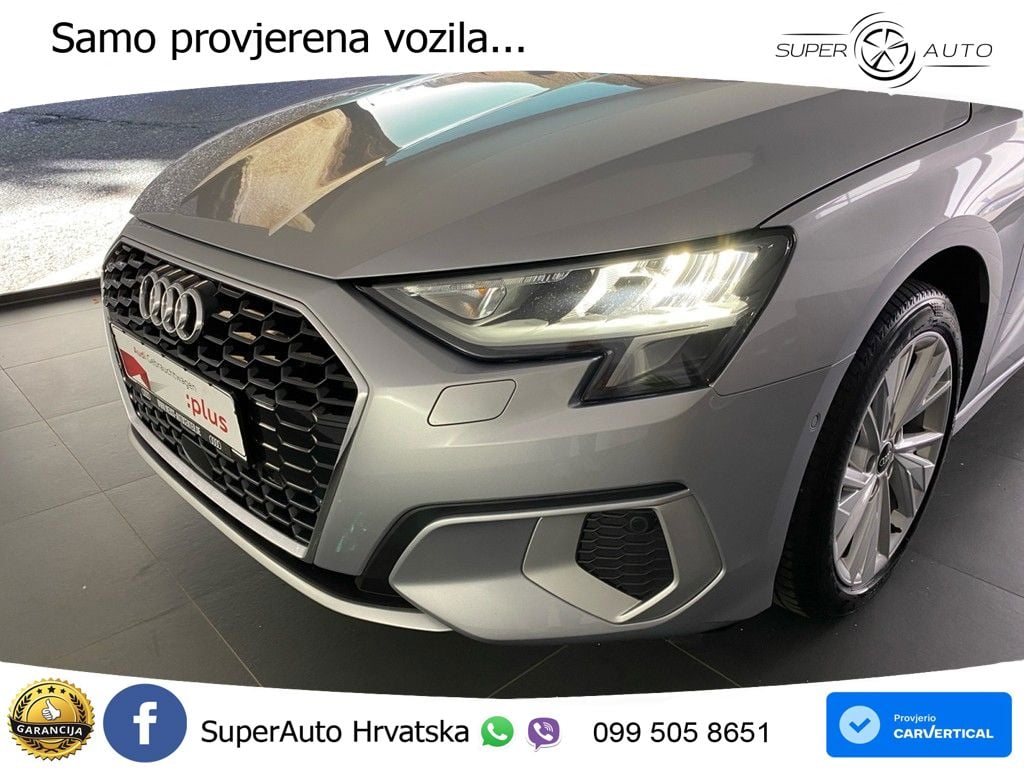Audi A3 Limuzina 35 TFSI (150 KS) S tronic advanced LED+GR SJED+ACC