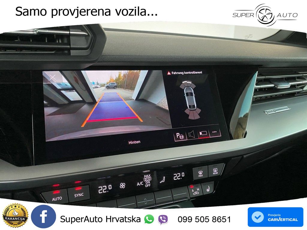 Audi A3 Limuzina 35 TFSI (150 KS) S tronic advanced LED+GR SJED+ACC