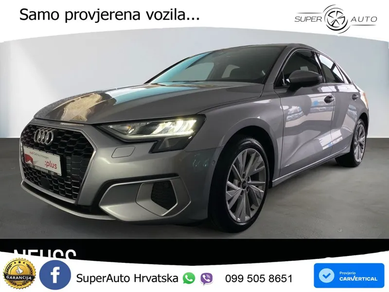 Audi A3 Limuzina 35 TFSI (150 KS) S tronic advanced LED+GR SJED+ACC