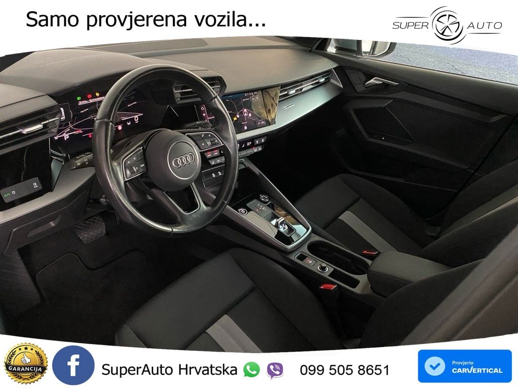 Audi A3 Limuzina 35 TFSI (150 KS) S tronic advanced LED+GR SJED+ACC