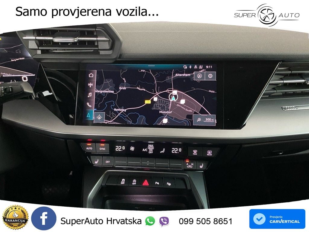 Audi A3 Limuzina 35 TFSI (150 KS) S tronic advanced LED+GR SJED+ACC